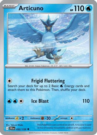 Articuno 032/159 - SV09 Journey Together