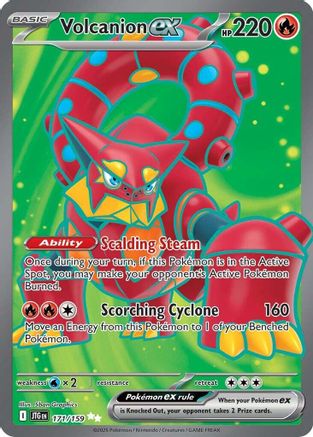 Volcanion ex 171/159 - SV09 Journey Together Holofoil