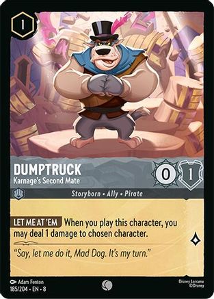 Dumptruck - Karage's Second Mate (185/204) - Reign of Jafar
