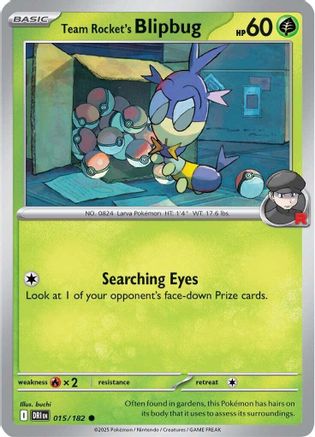 Team Rocket's Blipbug 015 - SV10 Destined Rivals
