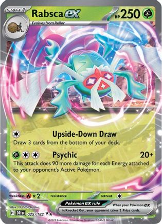Rabsca ex 025 - SV10 Destined Rivals Holofoil