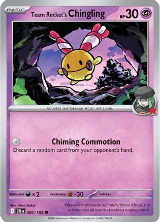 Team Rocket's Chingling 085 - SV10 Destined Rivals