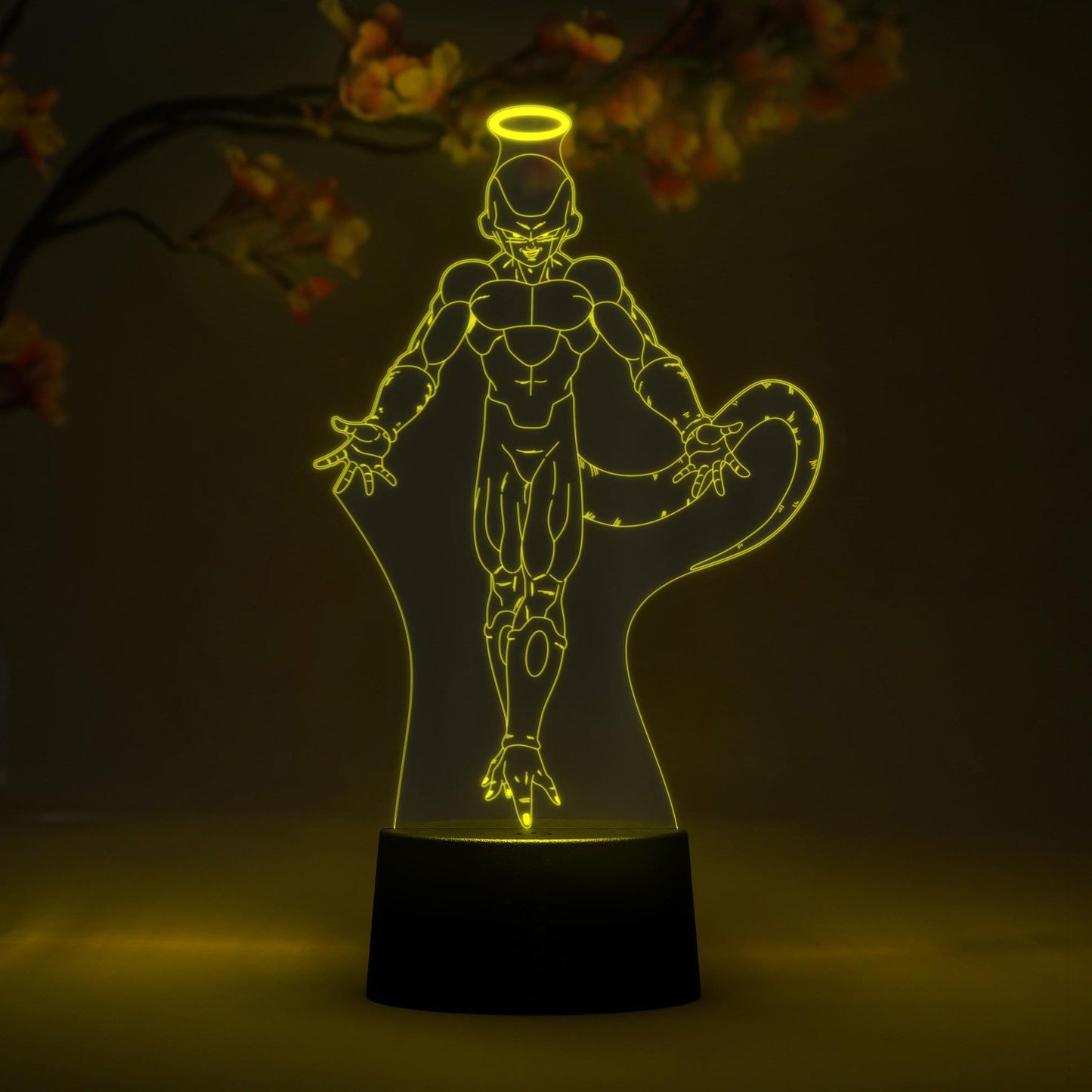 Golden Frieza Halo Otaku Lamp (Dragon Ball Super)