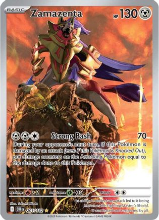 Zamazenta 201/182 - SV10 Destined Rivals - Holofoil