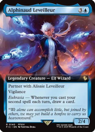 Alphinaud Leveilleur (Extended Art) (FIC-140) - Commander: FINAL FANTASY Foil