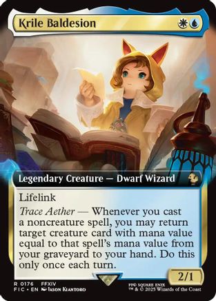 Krile Baldesion (Extended Art) (FIC-176) - Commander: FINAL FANTASY Foil