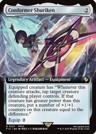Conformer Shuriken (Extended Art) (FIC-127) - Commander: FINAL FANTASY Foil