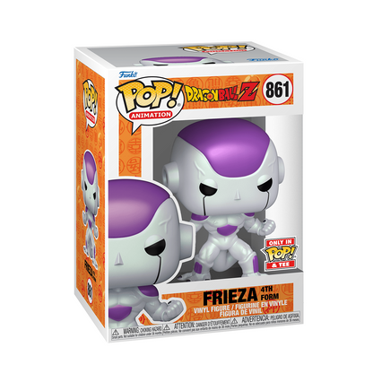 Funko Pop! & Tee: Dragon Ball Z - Frieza 4th Form Pearl