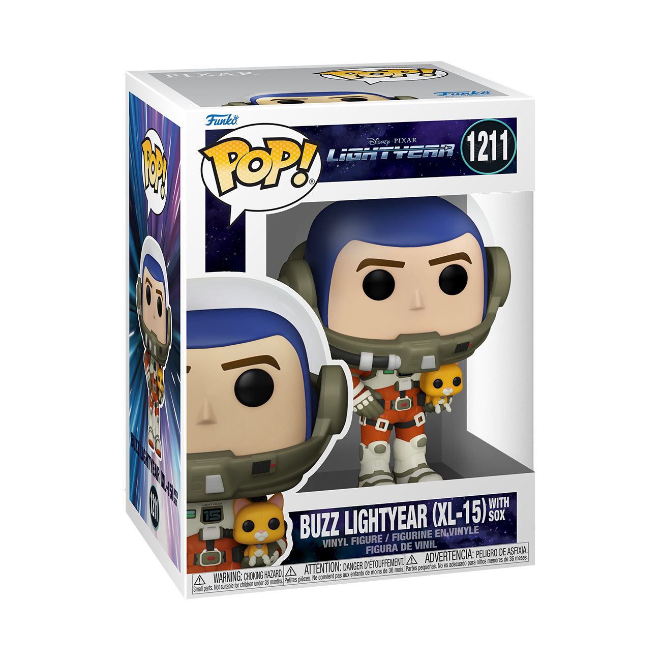 Funko Pop! Disney Pixar: Lightyear - Buzz with Sox