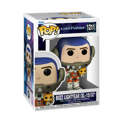 Funko Pop! Disney Pixar: Lightyear - Buzz with Sox