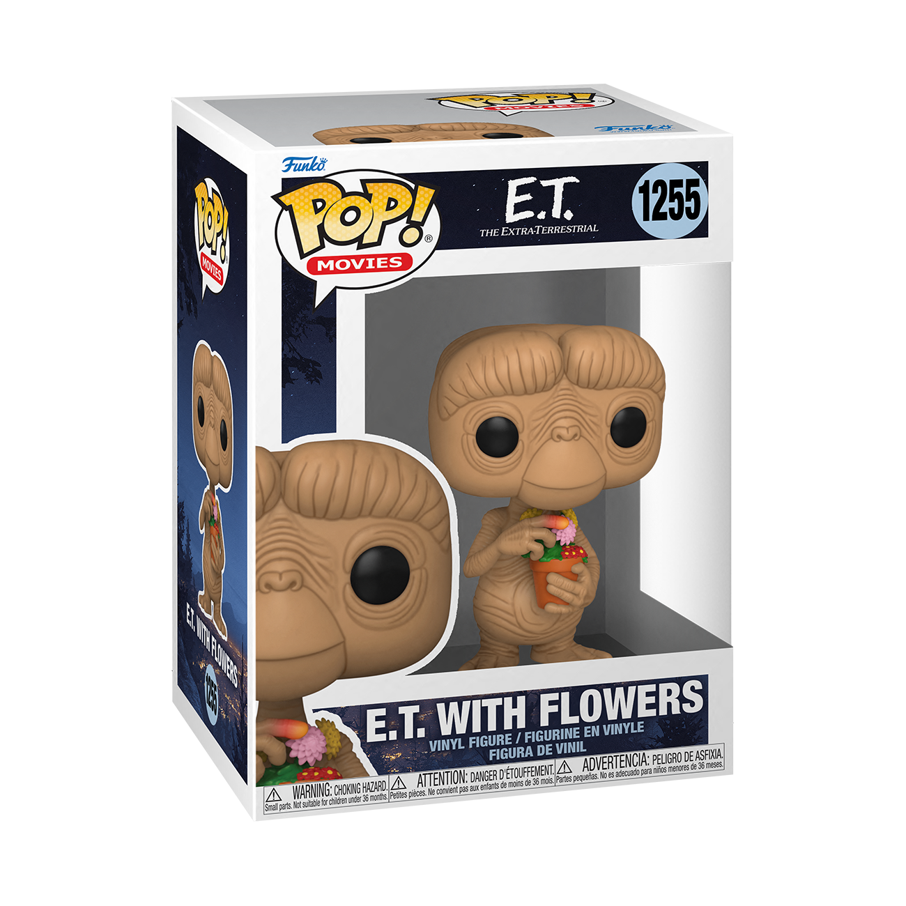 Funko Pop! Movies: E.T. The Extra-Terrestrial - E.T. with Flowers