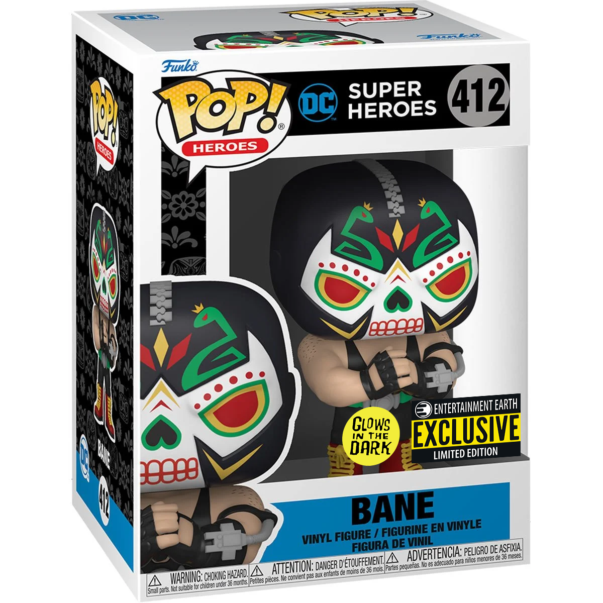 POP! Heroes: 412 DC Super Heroes, Bane (GITD) Exclusive