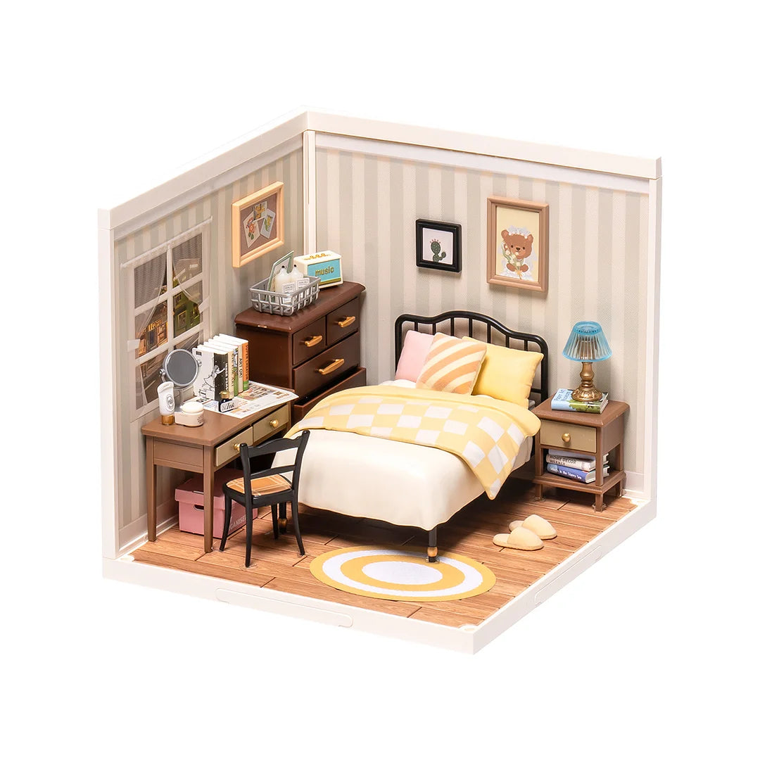 【Neu】Rolife Sweet Dream Schlafzimmer DIY Kunststoff-Miniaturhaus