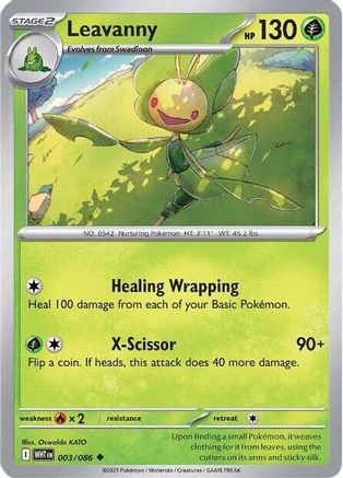 Leavanny 003/086 - SV White Flare