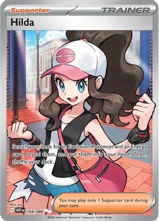 Hilda 164/086 - SV White Flare Holofoil