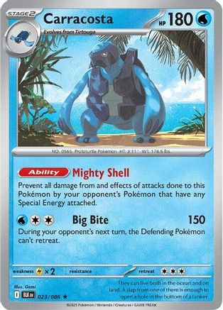 Carracosta 023/086 - SV Black Bolt Holofoil