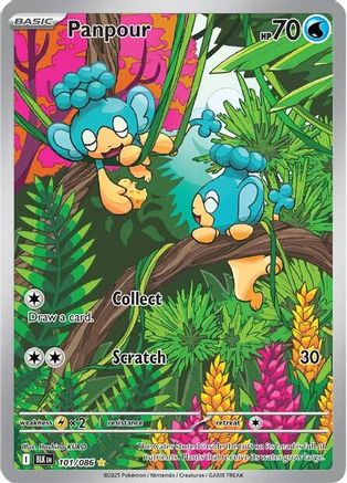Panpour 101/086 - SV Black Bolt Holofoil