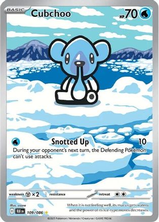Cubchoo 109/086 - SV Black Bolt Holofoil
