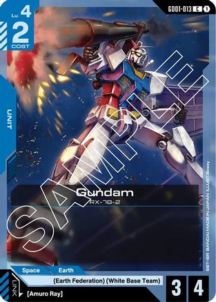 Gundam (GD01-013) (GD01-013) - Newtype Rising - Super Anime Store