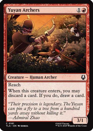 Yuyan Archers (TLA-161) - Avatar: The Last Airbender Foil