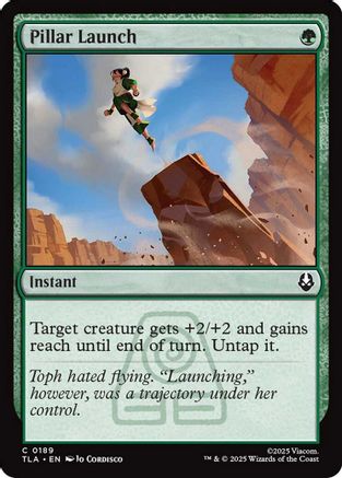 Pillar Launch (TLA-189) - Avatar: The Last Airbender Foil