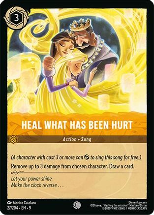 Heal What Has Been Hurt (27/204) - Fabled Cold Foil