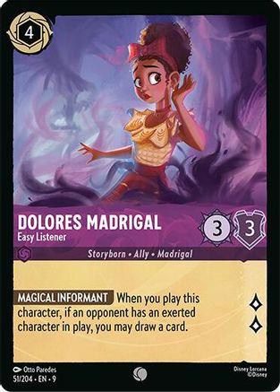 Dolores Madrigal - Easy Listener (51/204) - Fabled