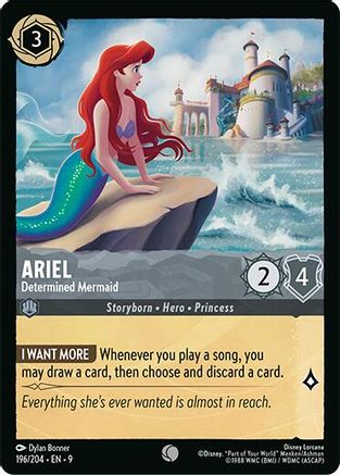 Ariel - Determined Mermaid (196/204) - Fabled