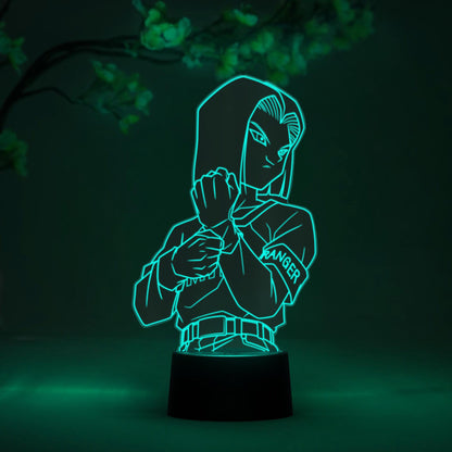 Android 17 Otaku Lamp (Dragon Ball Super)