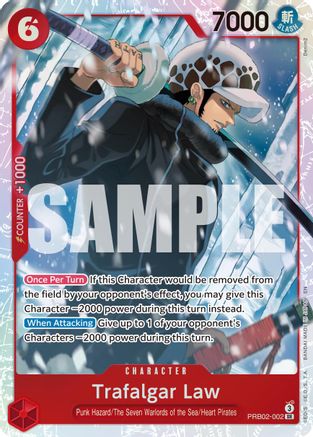 Trafalgar Law (PRB02-002) - Premium Booster -The Best- Vol. 2 Foil