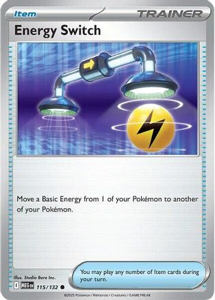 Energy Switch 115 - ME01 Mega Evolution Reverse Holofoil