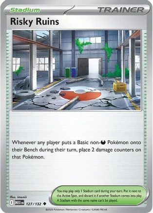 Risky Ruins 127 - ME01 Mega Evolution