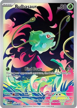 Bulbasaur 133/132 - ME01 Mega Evolution Holofoil
