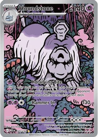 Houndstone 145/132 - ME01 Mega Evolution Holofoil