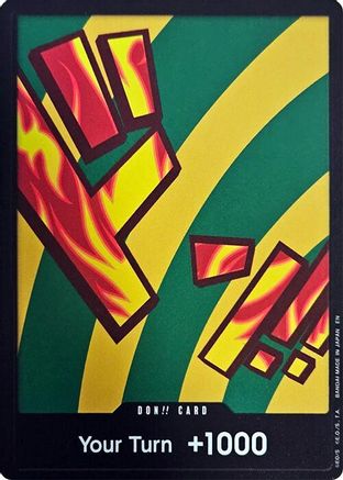 DON!! Card (Hannyabal) - Premium Booster -The Best- Vol. 2 Foil