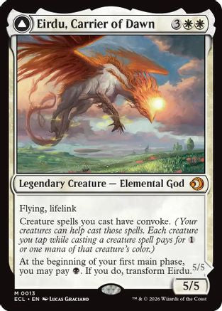 Eirdu, Carrier of Dawn (ECL-013) - Lorwyn Eclipsed