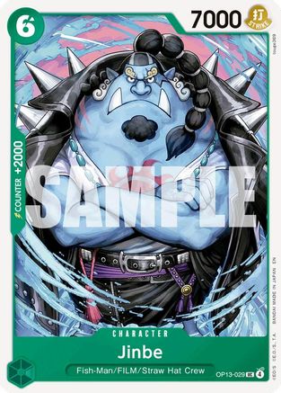 Jinbe (OP13-029) - Carrying On His Will