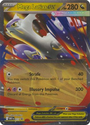 Mega Latias ex 011 - ME Mega Evolution Promo Holofoil