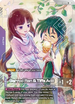 Garrod Ran & Tiffa Adill (R+) (GD02-094) - Dual Impact Holofoil