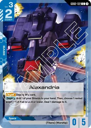 Alexandria (GD02-122) - Dual Impact - Super Anime Store