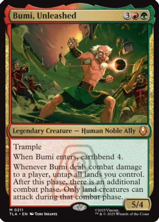 Bumi, Unleashed (TLA-211) - Avatar: The Last Airbender