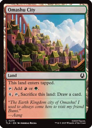 Omashu City (TLA-275) - Avatar: The Last Airbender Foil