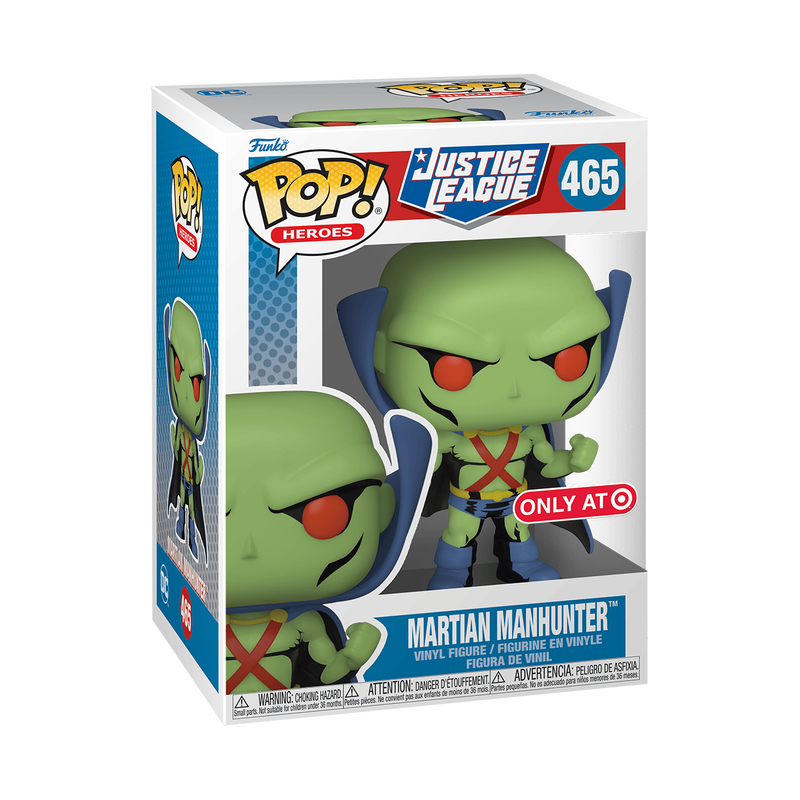 POP! Heroes: 465 Justice League, Martian Manhunter Exclusive