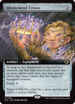 Mirrormind Crown (Extended Art) (ECL-381) - Lorwyn Eclipsed
