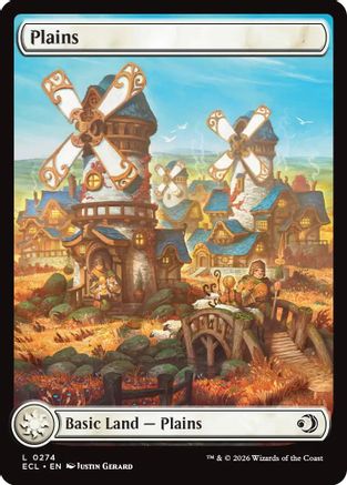 Plains (0274) (ECL-274) - Lorwyn Eclipsed