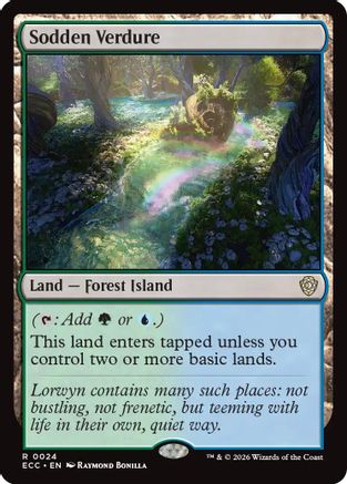 Sodden Verdure (ECC-024) - Commander: Lorwyn Eclipsed