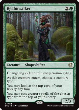 Realmwalker (ECC-114) - Commander: Lorwyn Eclipsed