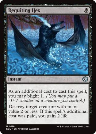 Requiting Hex (ECL-116) - Lorwyn Eclipsed