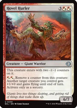 Hovel Hurler (ECL-230) - Lorwyn Eclipsed
