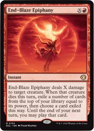 End-Blaze Epiphany (ECL-134) - Lorwyn Eclipsed